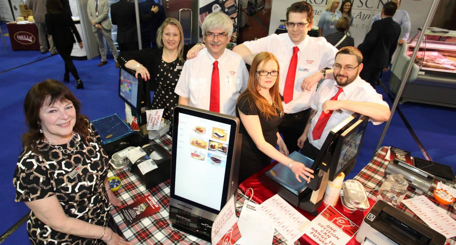 The Scotweigh Team at the Craft Butchers Trade Fair